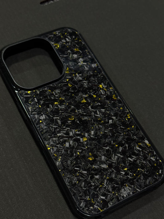 Gold Forged Carbon Phone Case