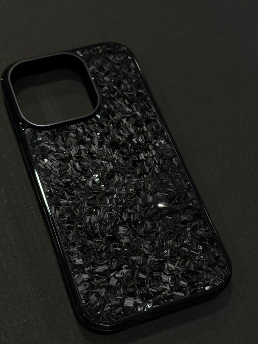Silver Forged Carbon Phone Case