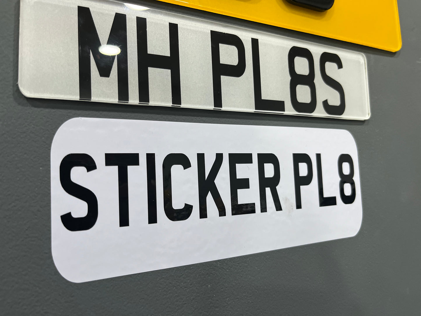 Sticker Show Plates