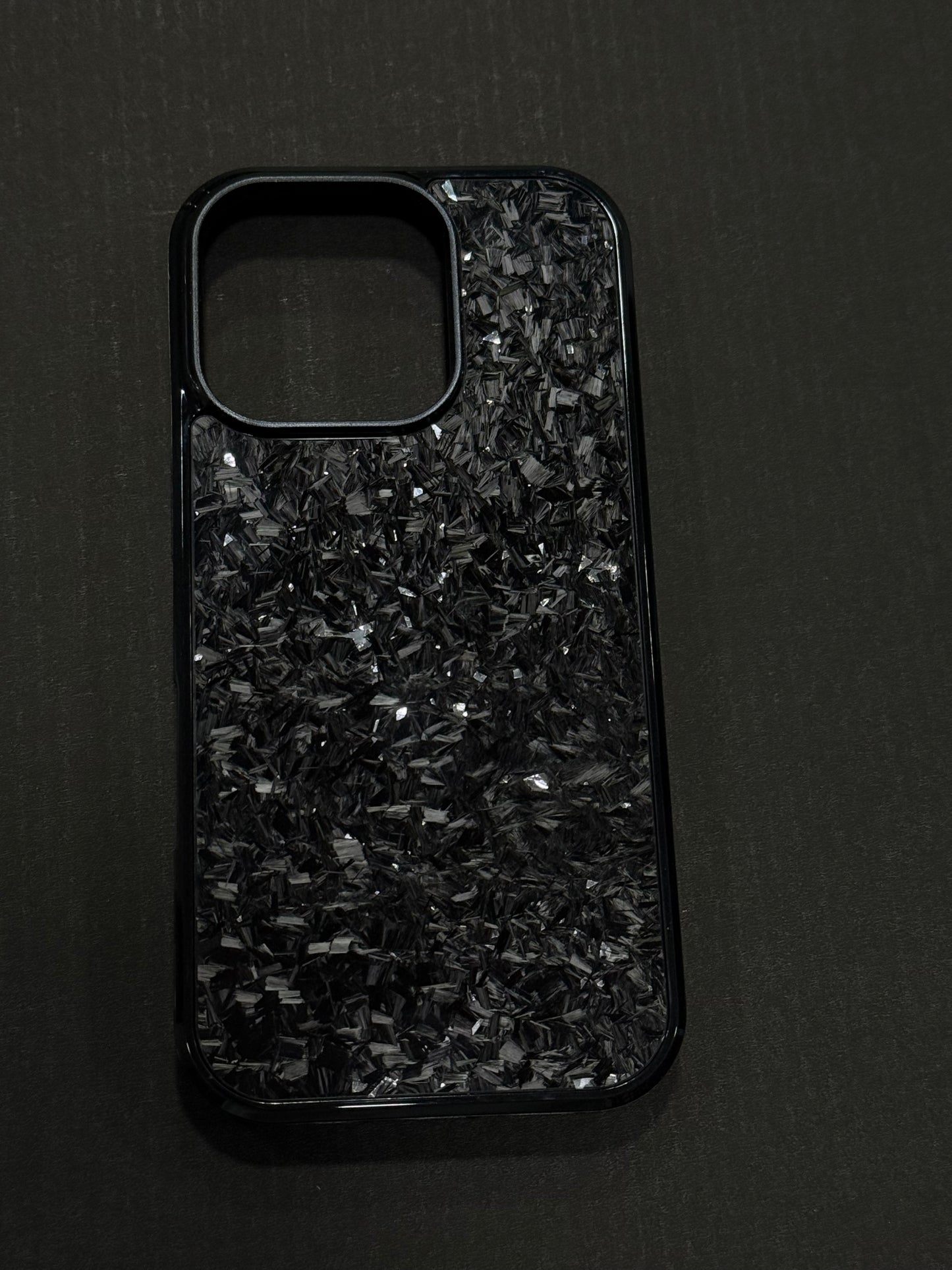 Silver Forged Carbon Phone Case