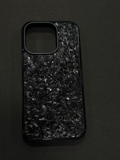Silver Forged Carbon Phone Case