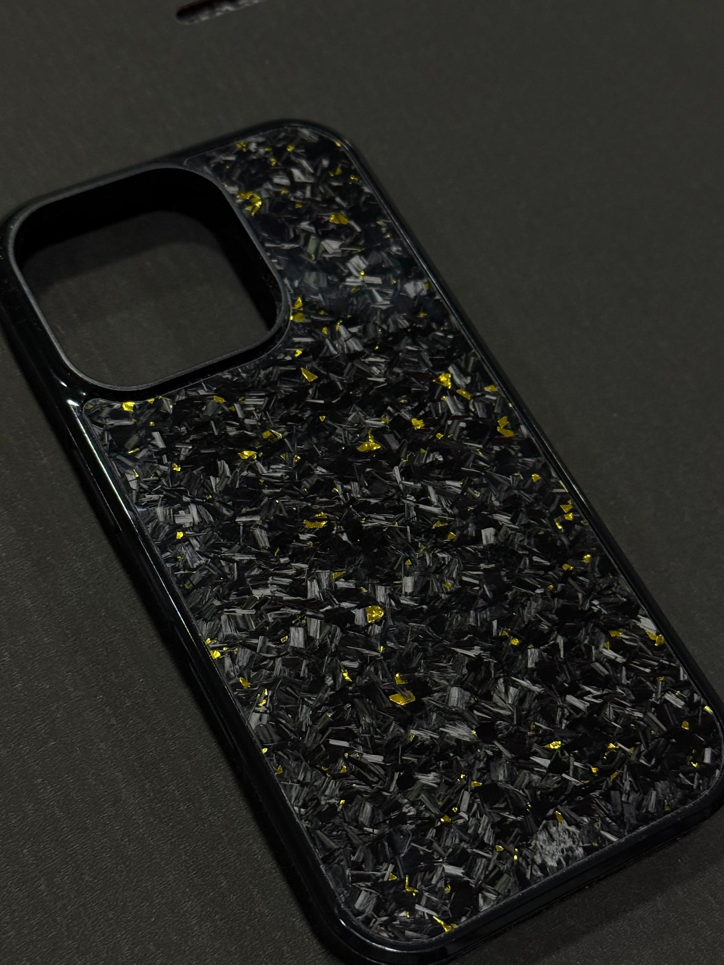 Gold Forged Carbon Phone Case