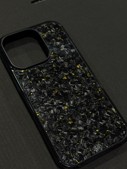 Gold Forged Carbon Phone Case