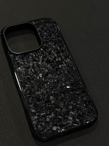 Silver Forged Carbon Phone Case