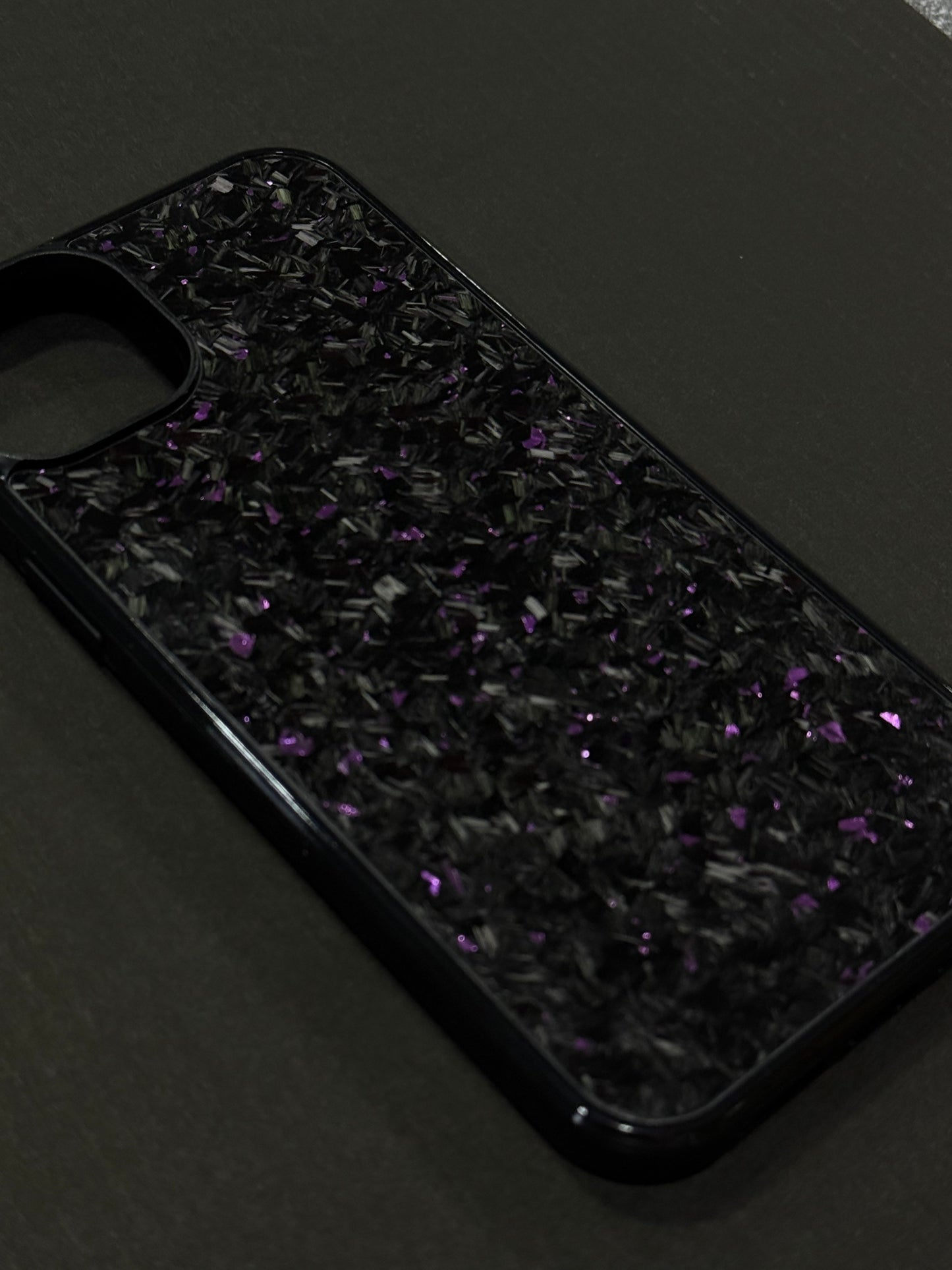 Purple Forged Carbon Phone Case